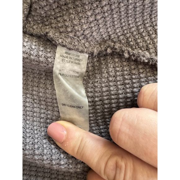 SOFT SURROUNDINGS Cozy Time Cardigan Sweater Gray Soft Shawl Lagenlook SIZE 3X - Picture 13 of 16